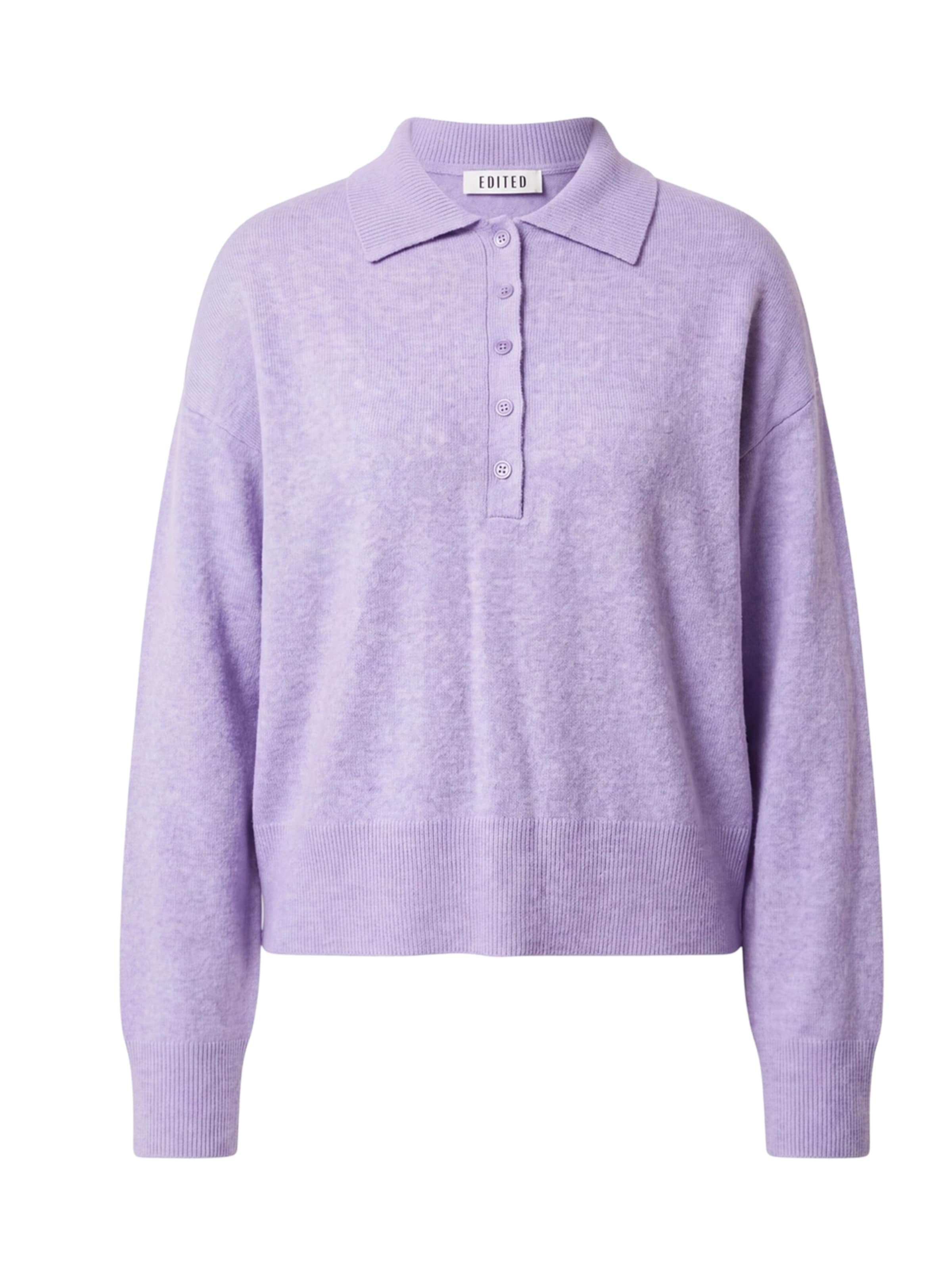 Pull-over 'Gerit' EDITED en violet : devant