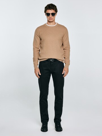 BIG STAR Sweater 'REYLON ' in Brown: front