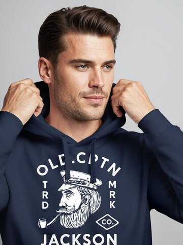 Neverless Sweatshirt 'Old Captain' in Blue