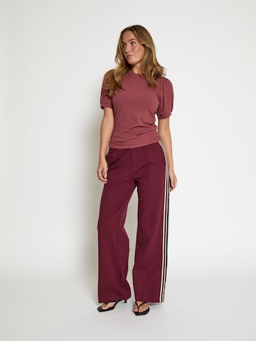 minus Loosefit Broek 'Marabella' in Rood