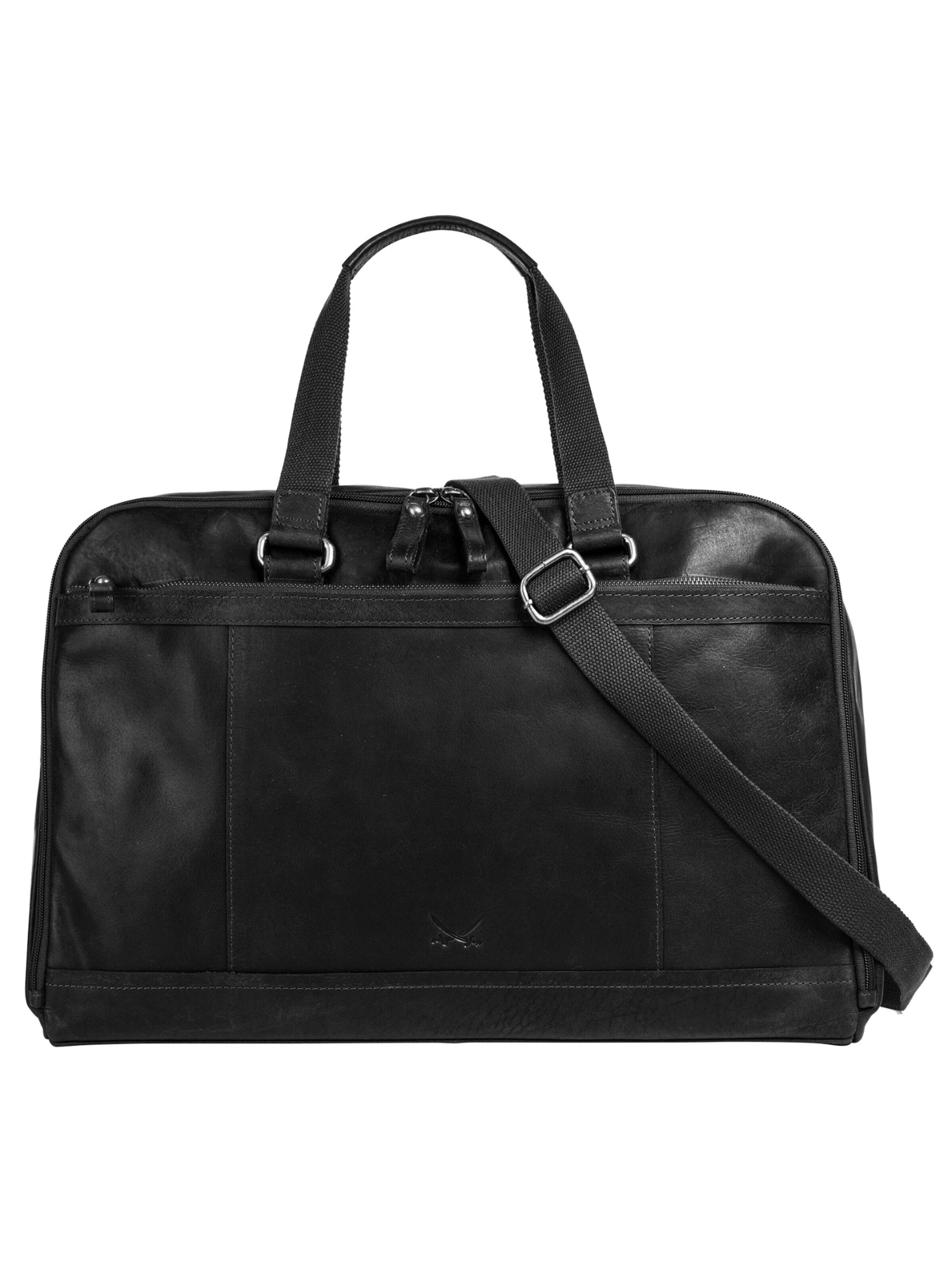 Sac de voyage SANSIBAR en noir : devant