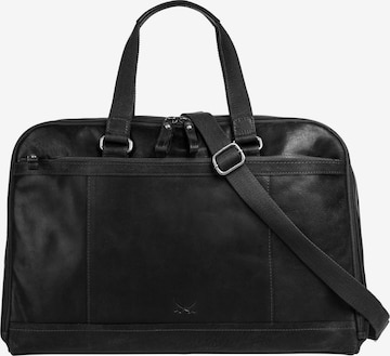 Sac de voyage SANSIBAR en noir : devant