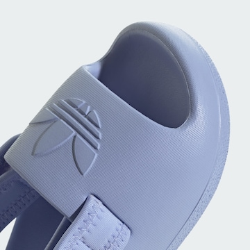 Sandales 'ADIFOM ADILETTE' ADIDAS ORIGINALS en violet