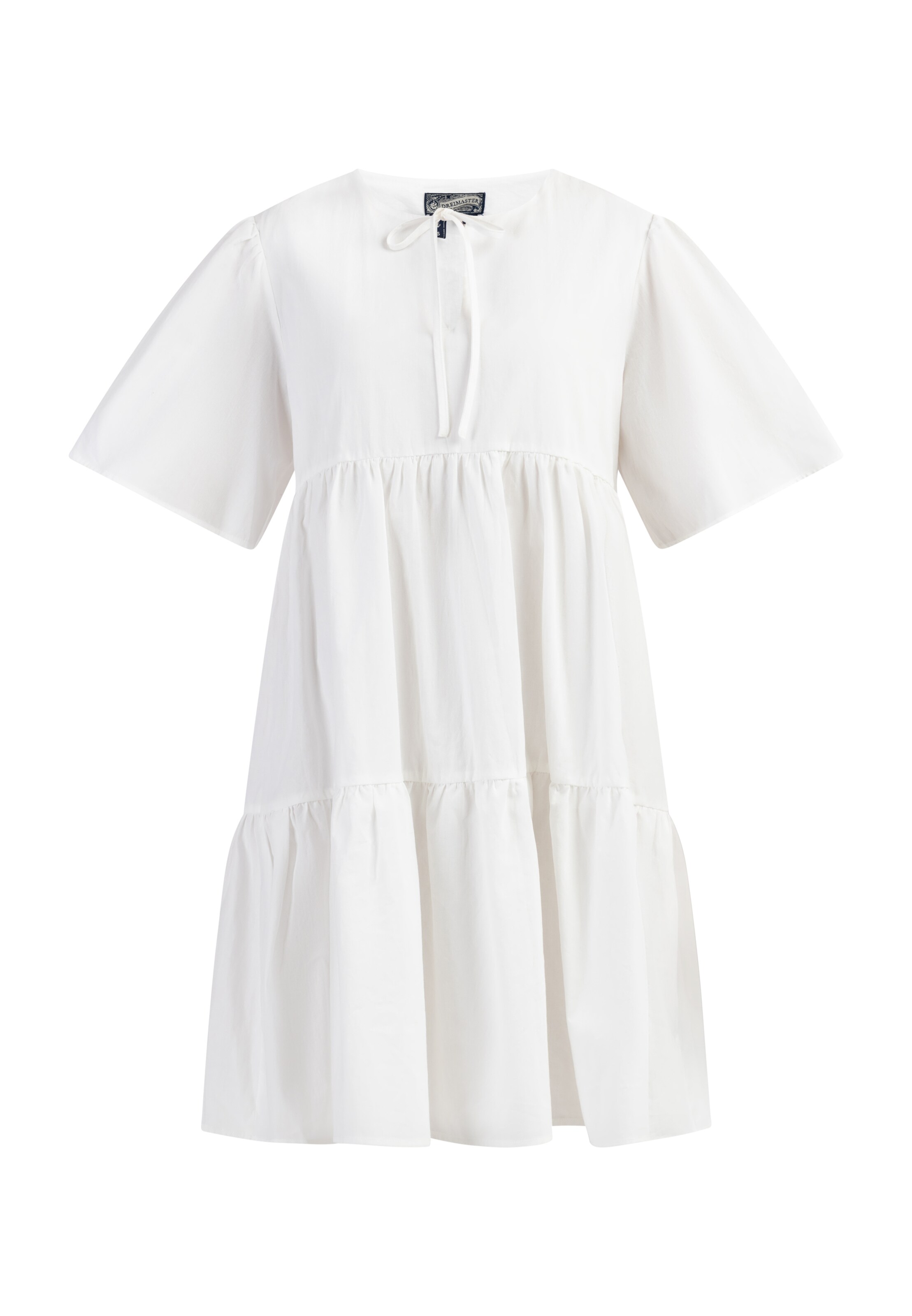 DreiMaster Vintage Φόρεμα σε λευκό: μπροστά