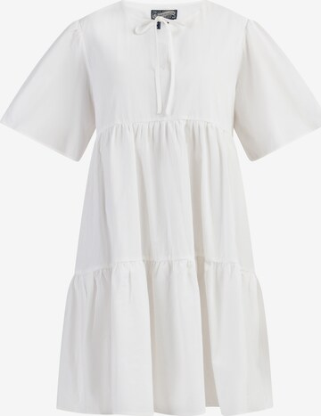 Robe DreiMaster Vintage en blanc : devant