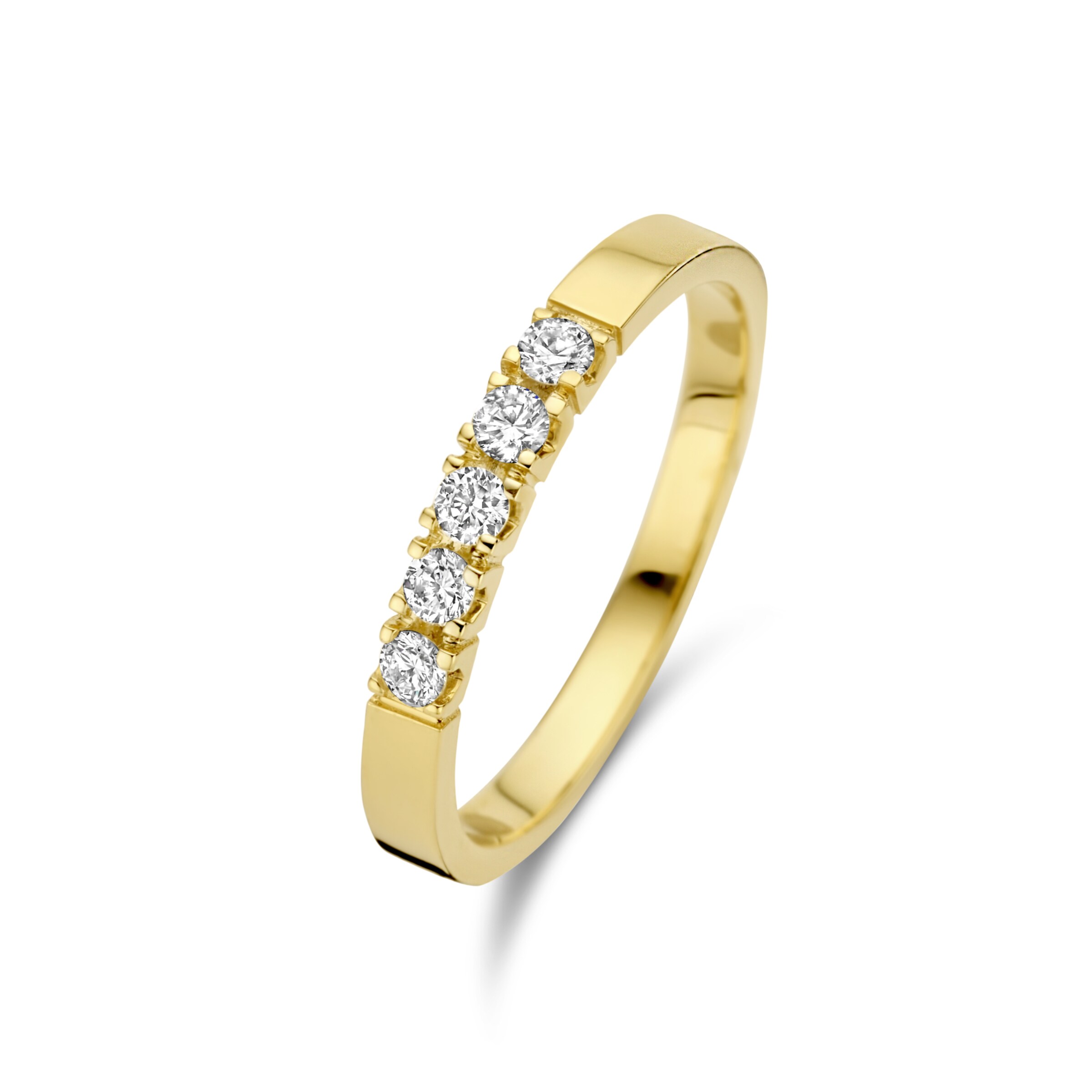 Isabel Bernard Ring in Gold: Vorderseite