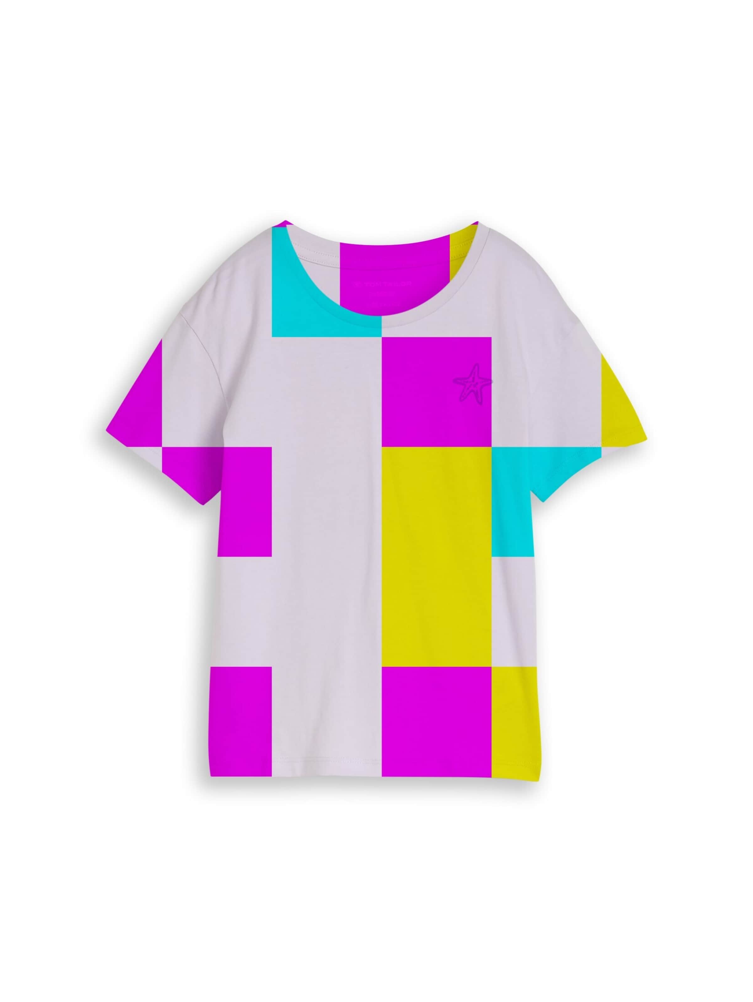 TOM TAILOR T-Shirt in Lila: Vorderseite