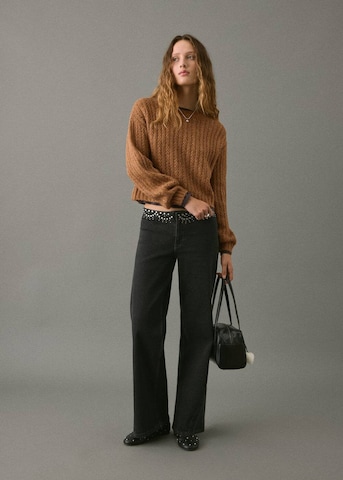 MANGO TEEN Sweater in Brown