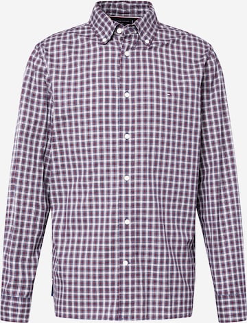 Coupe regular Chemise TOMMY HILFIGER en bleu : devant