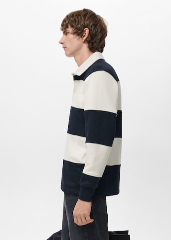 MANGO MAN Sweatshirt 'Bolar' in Blau
