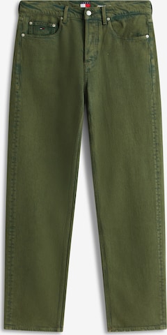 Tommy JeansWide Leg/ Široke nogavice Traperice 'JAIMIE' - zelena boja: prednji dio