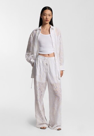 BOSS Bluse 'Balisya' in Weiß