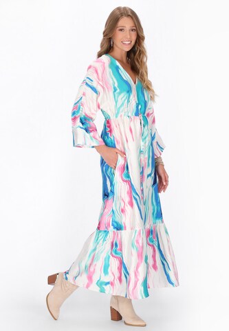 IZIA - Vestido 'Festival' en azul