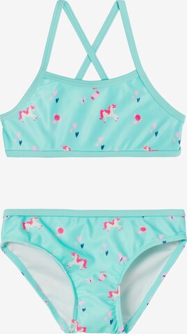 NAME IT Bikini 'ZILLE' in Blauw: voorkant