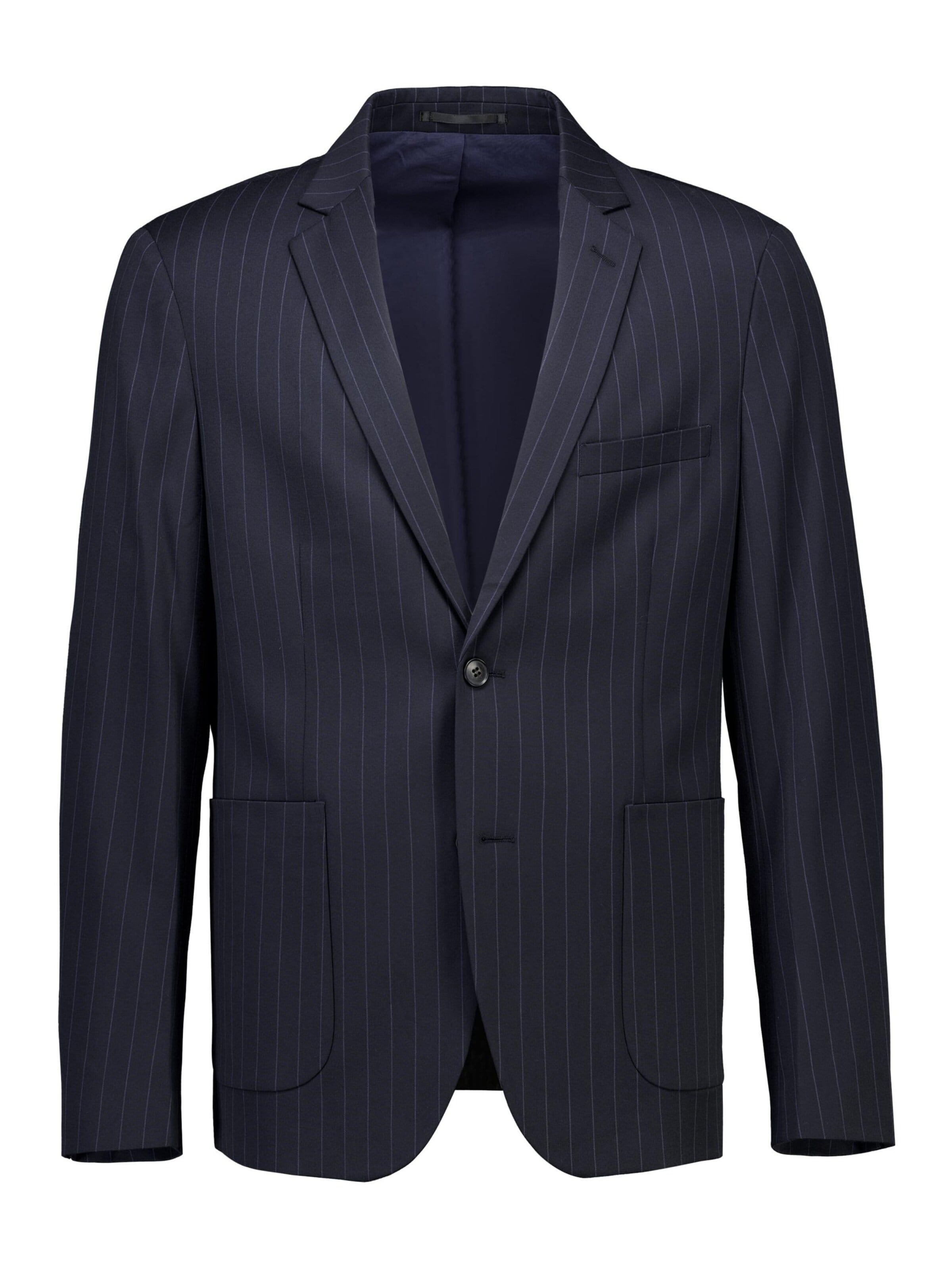 Lindbergh - Chaqueta tipo saco para negocios en azul: frente