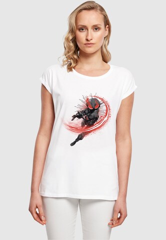 T-shirt 'Aquaman - Black Manta Flash' ABSOLUTE CULT en blanc : devant