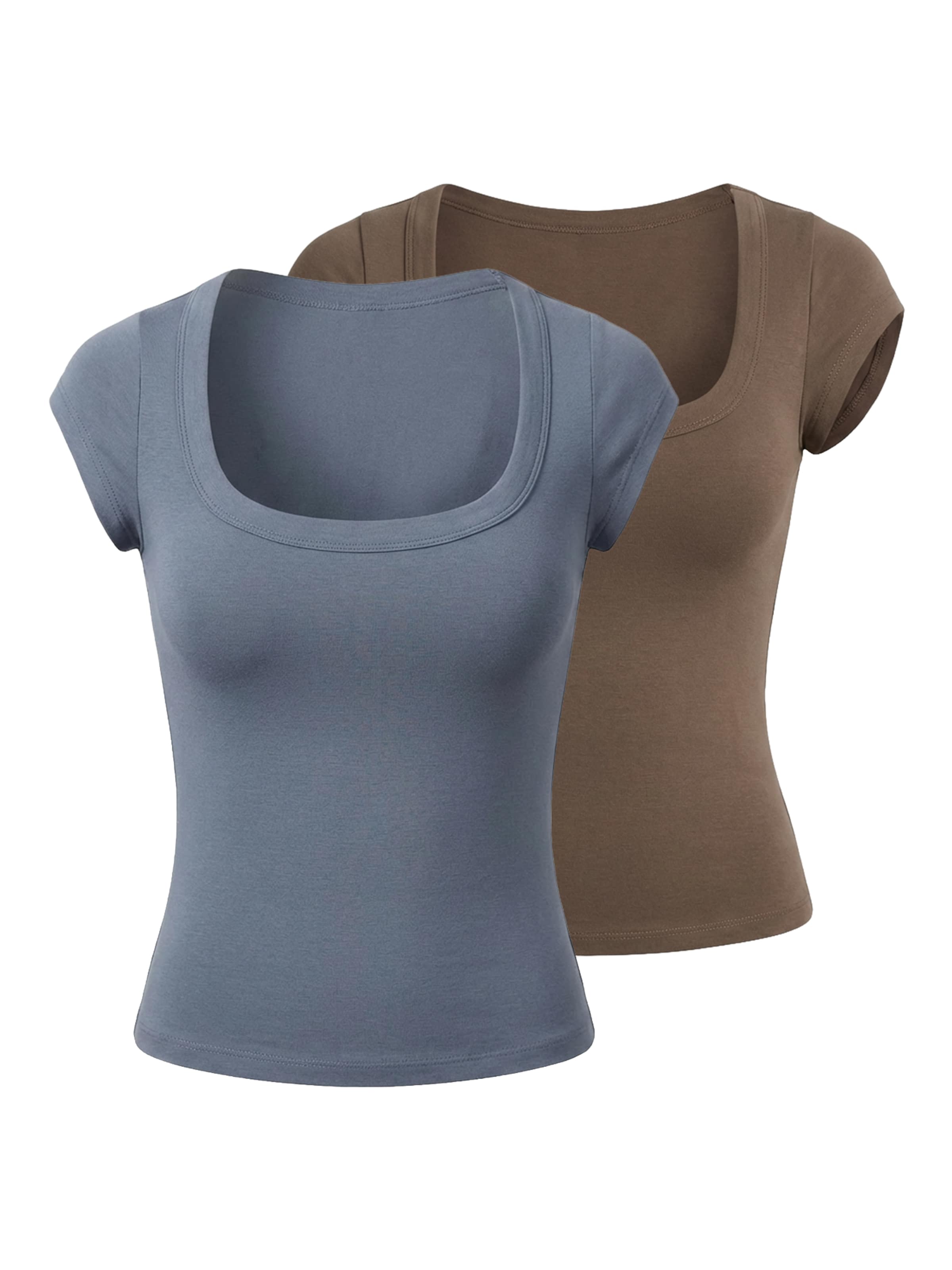 studioselect Shirt 'Ines' in Brown / Grey, Item view