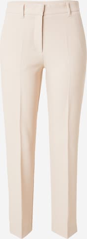 Marella Regular Pantalon 'GALVANO' in Beige: voorkant