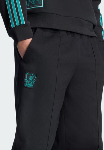ADIDAS ORIGINALS Loose fit Sports trousers 'FC Liverpool Terrace Icons' in Black