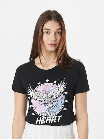 T-shirt 'TWILIGHT' Key Largo en noir : devant
