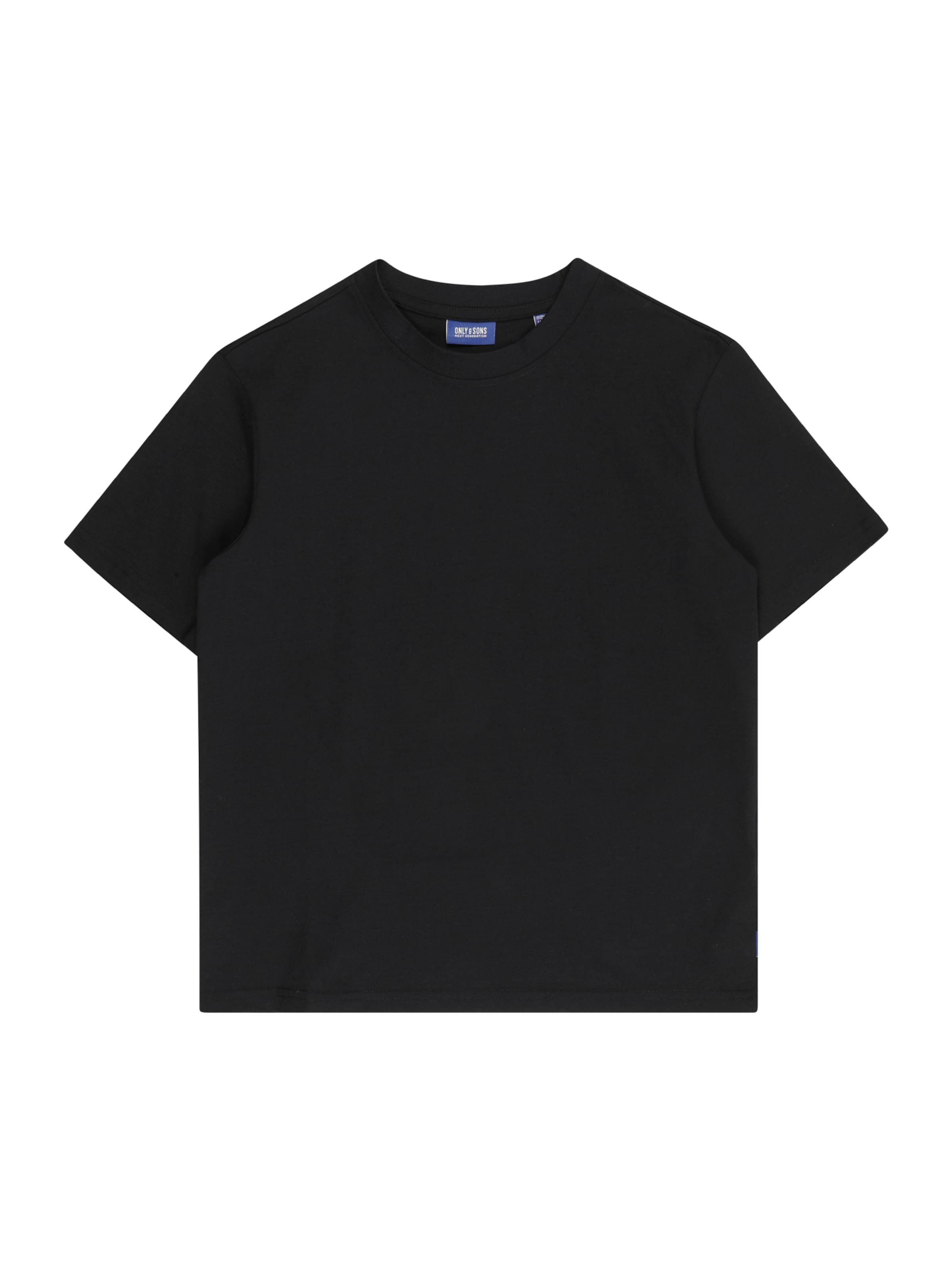 Only &amp; Sons Junior Shirt &#x27;OSJFRED&#x27; in Zwart: voorkant