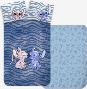 DISNEY - Funda de edredón 'Lilo & Stitch' en azul: frente