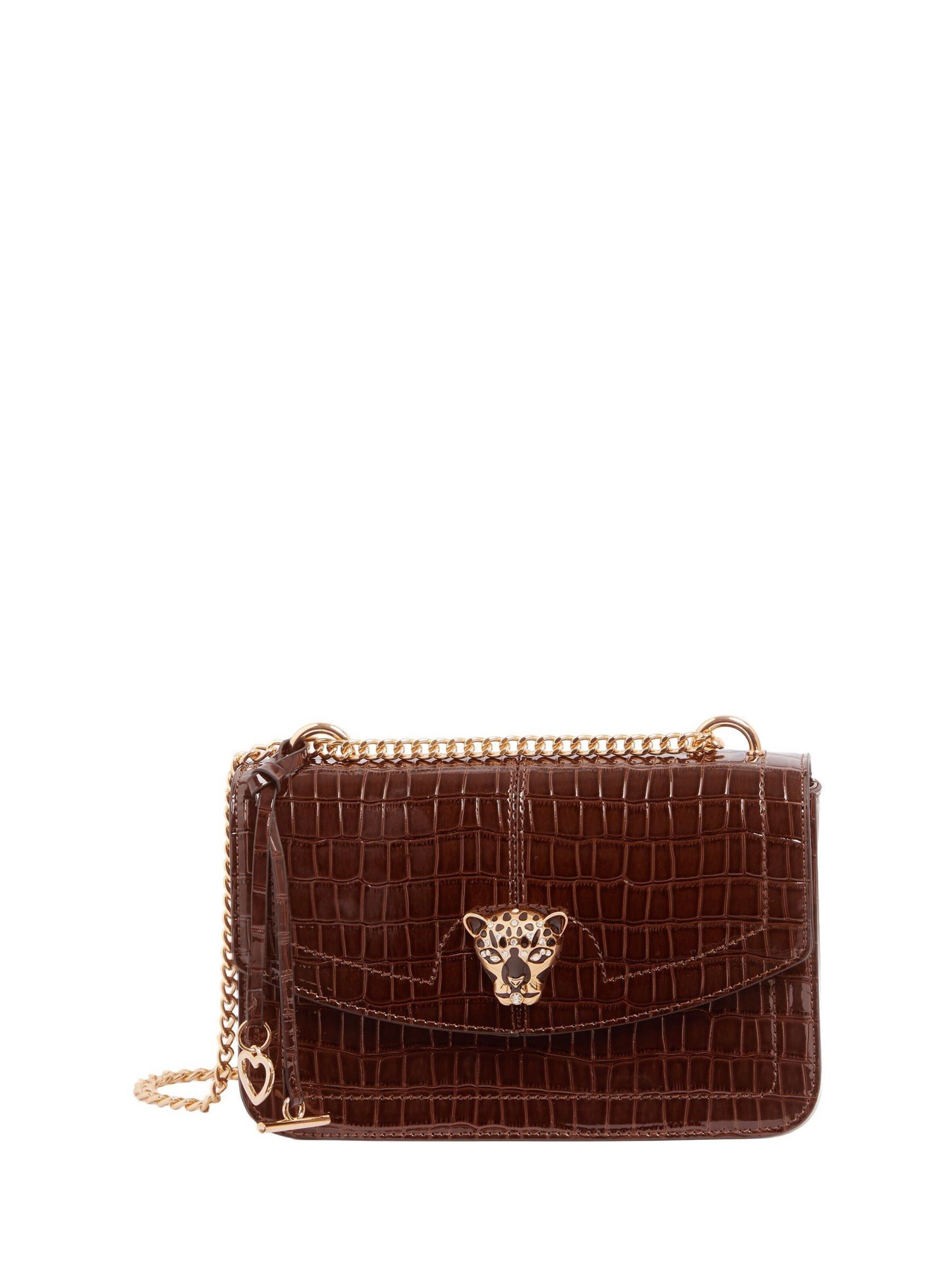 Lipsy Τσάντα ώμου σε καφέ: μπροστά