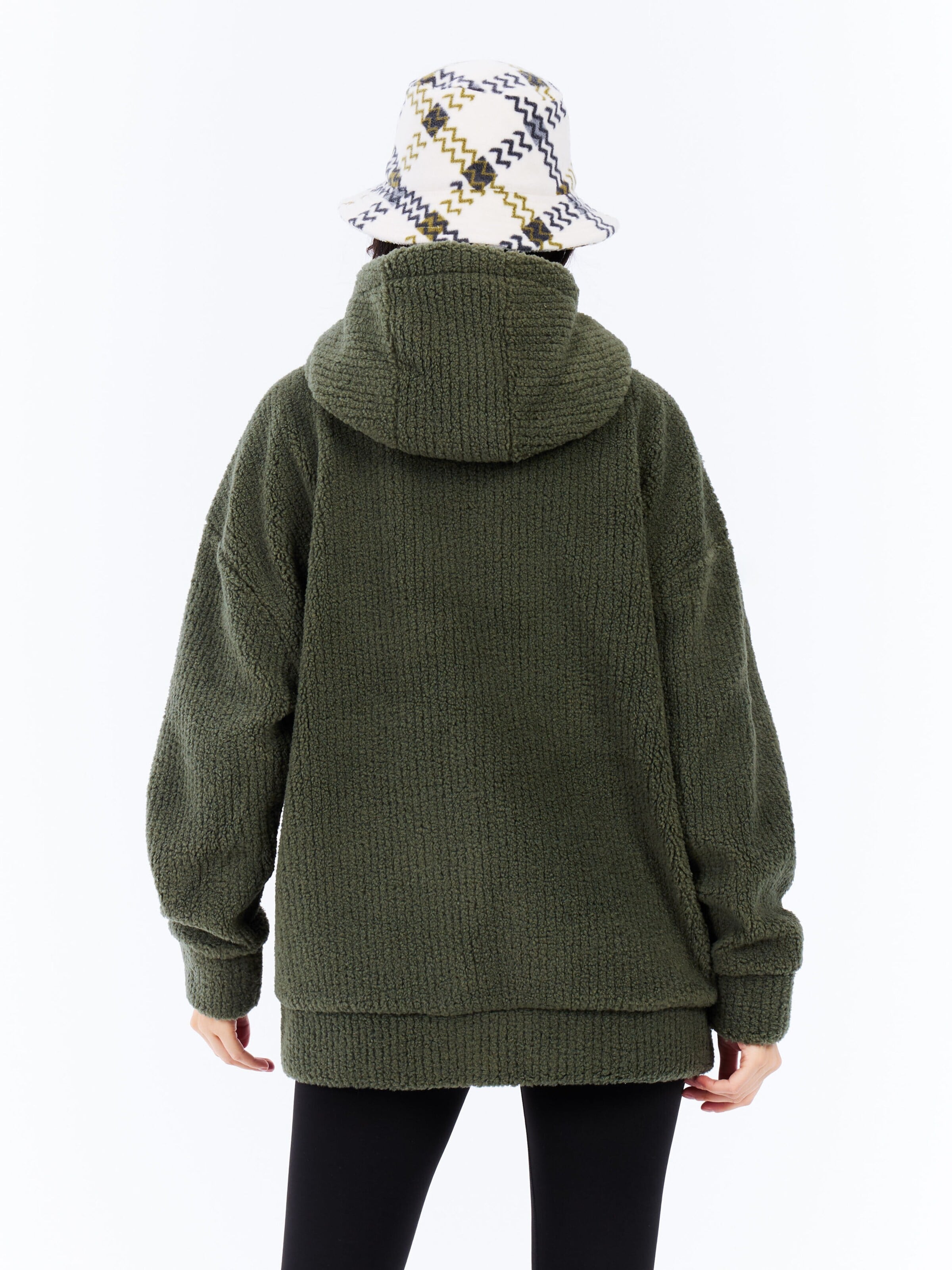 PROTEST Fleece Jacket 'PRTSophy' in Green