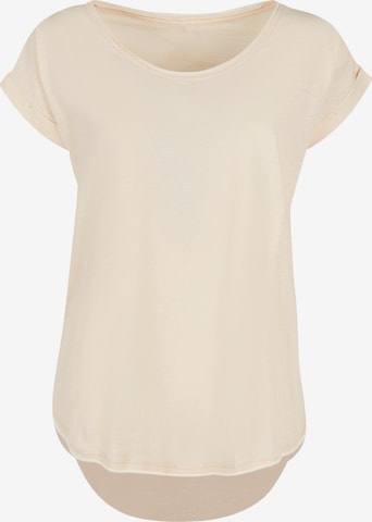 F4NT4STIC Shirt 'Discover the world' in Beige: front