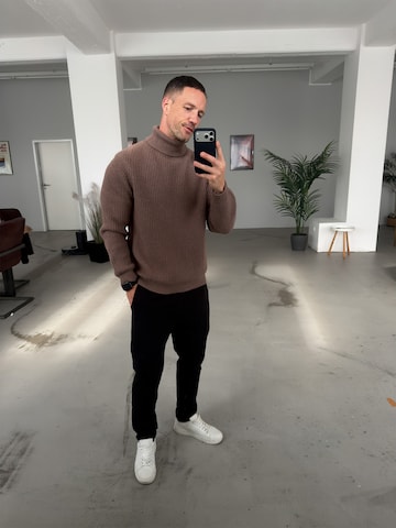 DAN FOX APPAREL regular Bukser 'Falk' i sort