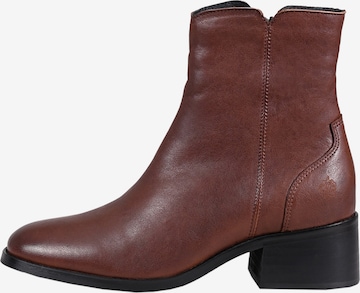 Apple of Eden Ankle Boots ' THEA ' in Braun