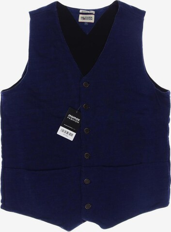 Tommy Jeans Vest in L in Blue: front