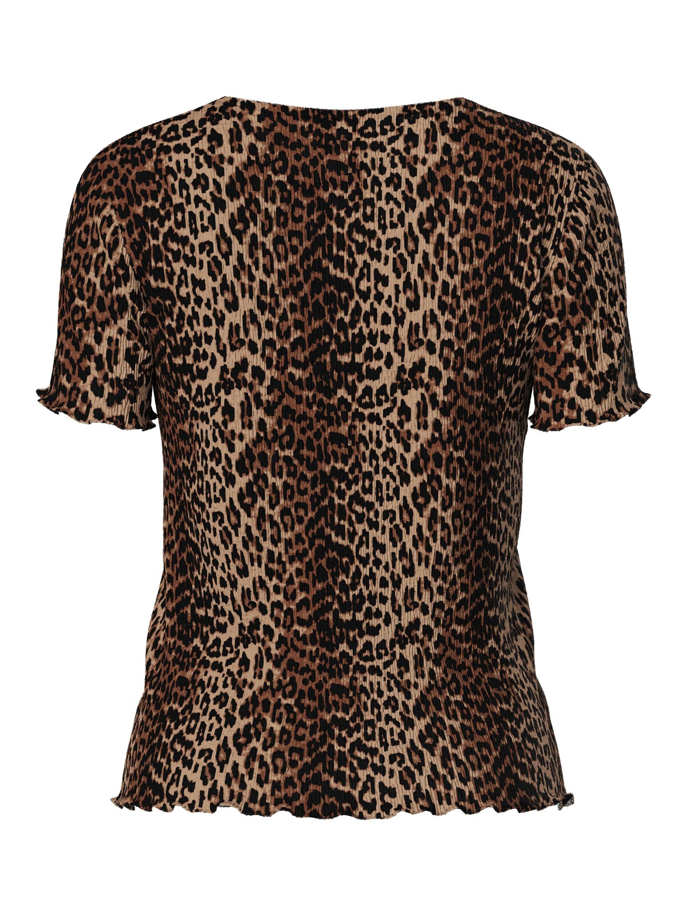 PIECES Shirt 'PCFlora' in Zwart