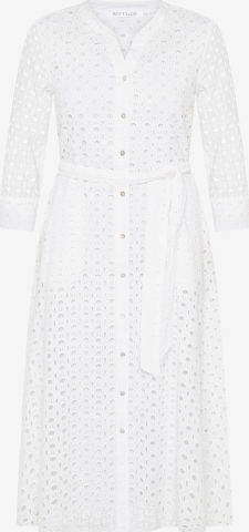 Robe de soirée Betty & Co en blanc : devant