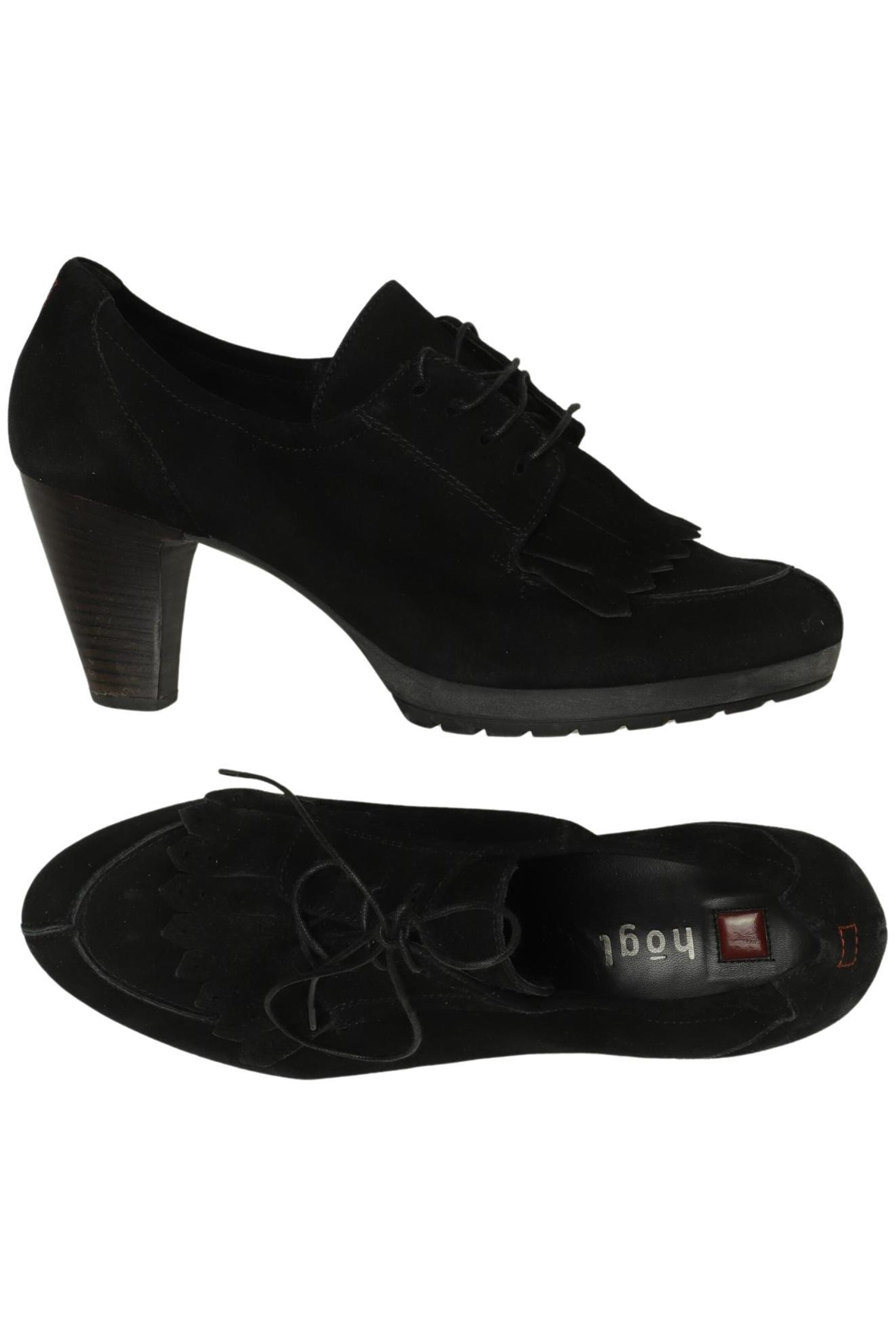 Högl Flats & Loafers in 40,5 in Black: front