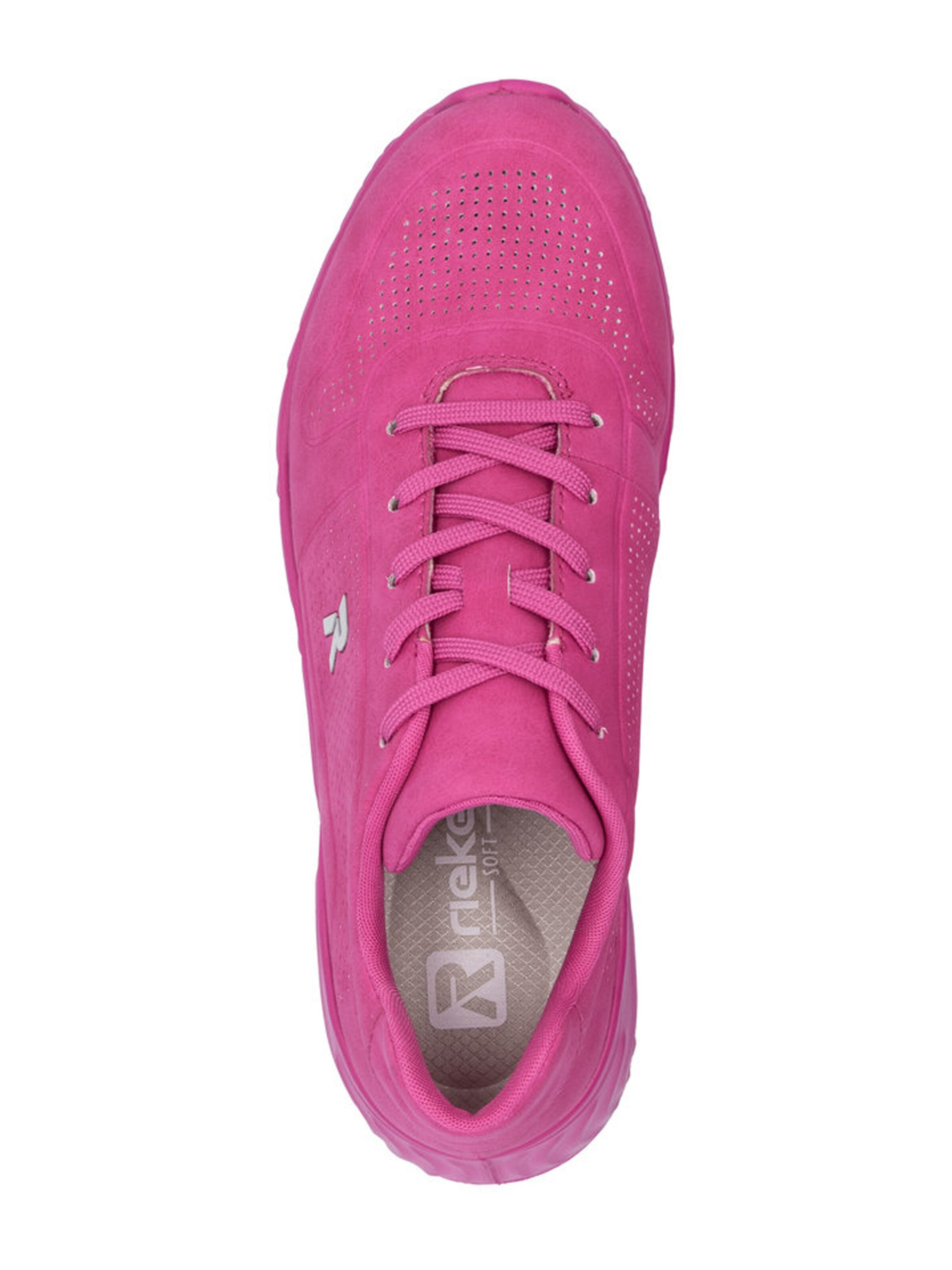 Baskets basses Rieker Sport en rose