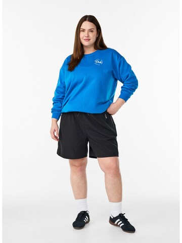 Active by Zizzi Спортивный свитшот 'Cannie' в Синий