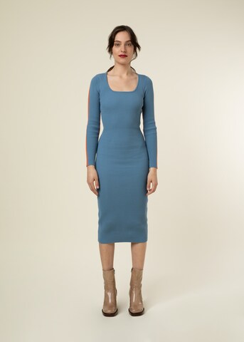 FRNCH PARIS Dress 'AIMEE' in Blue: front