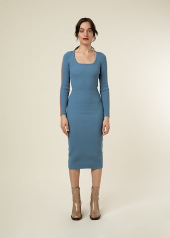 FRNCH PARIS Dress 'AIMEE' in Blue: front