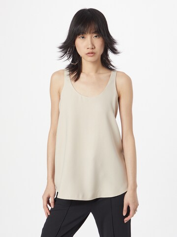 River Island - Top en beige: frente