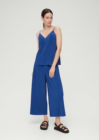 Top di s.Oliver in blu