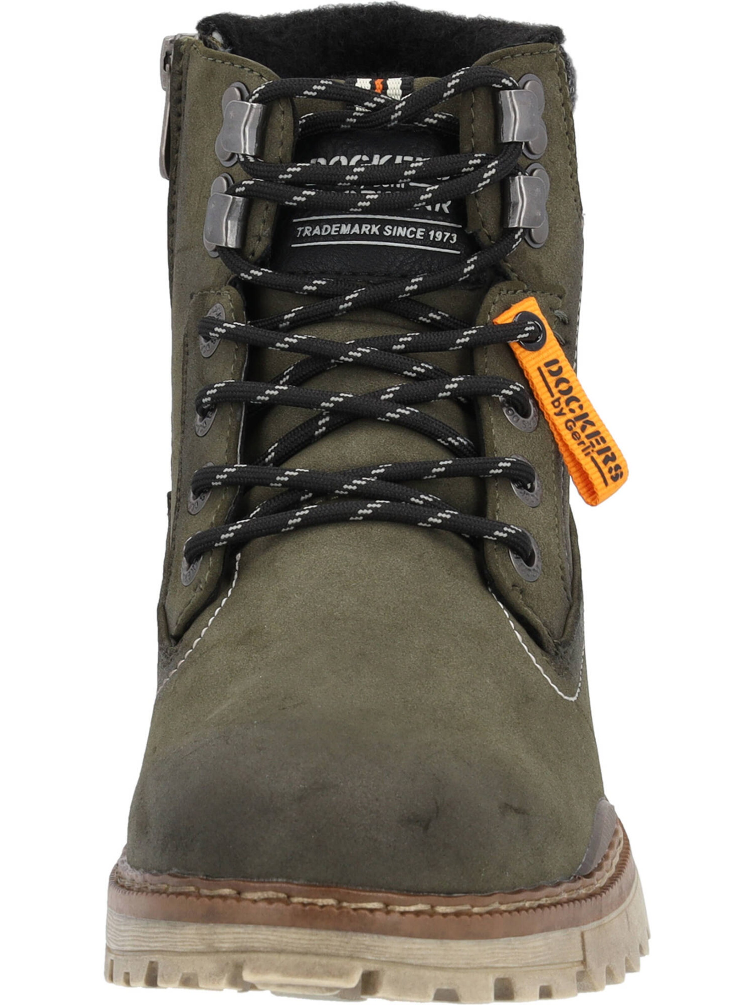 Dockers by Gerli Ботинки на шнуровке в Зеленый