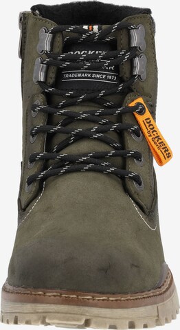 Dockers by Gerli Lace-Up Boots '47LY001' in Green