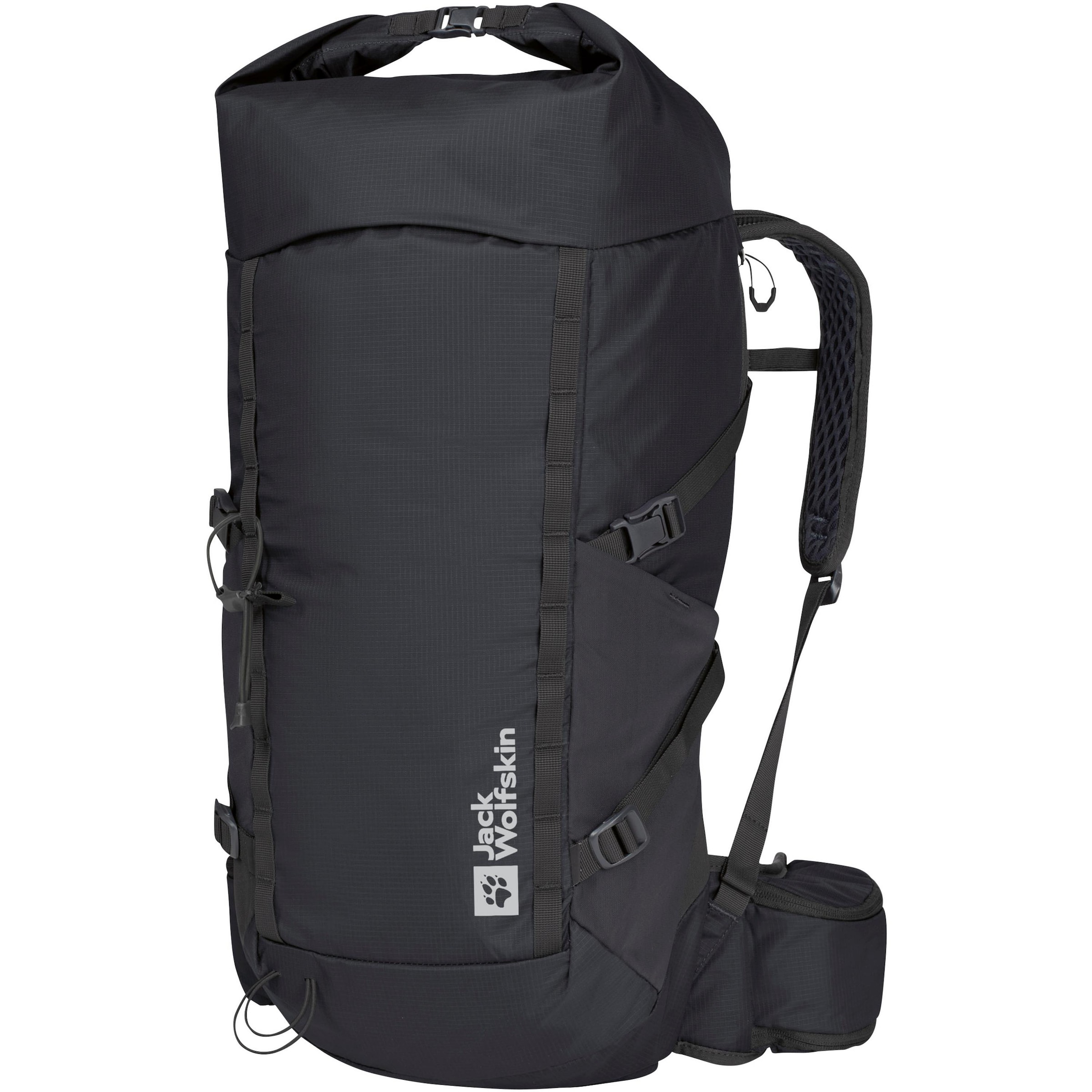 JACK WOLFSKIN Sports backpack 'CYROX' in Black: front
