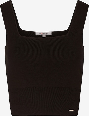 Tops en tricot Morgan en noir : devant