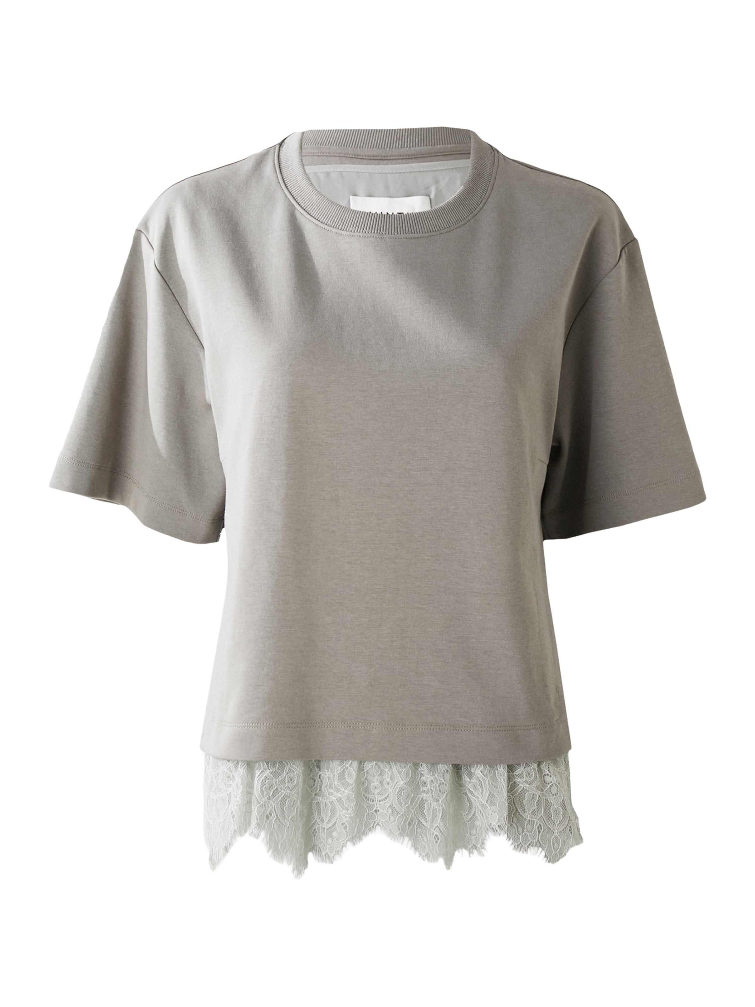 Munthe Μπλουζάκι 'RACH' σε γκρι: μπροστά