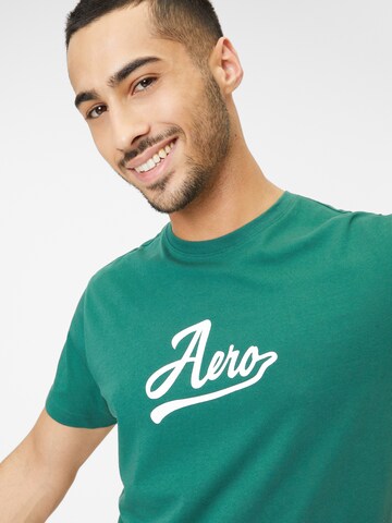 AÉROPOSTALE Shirt in Green