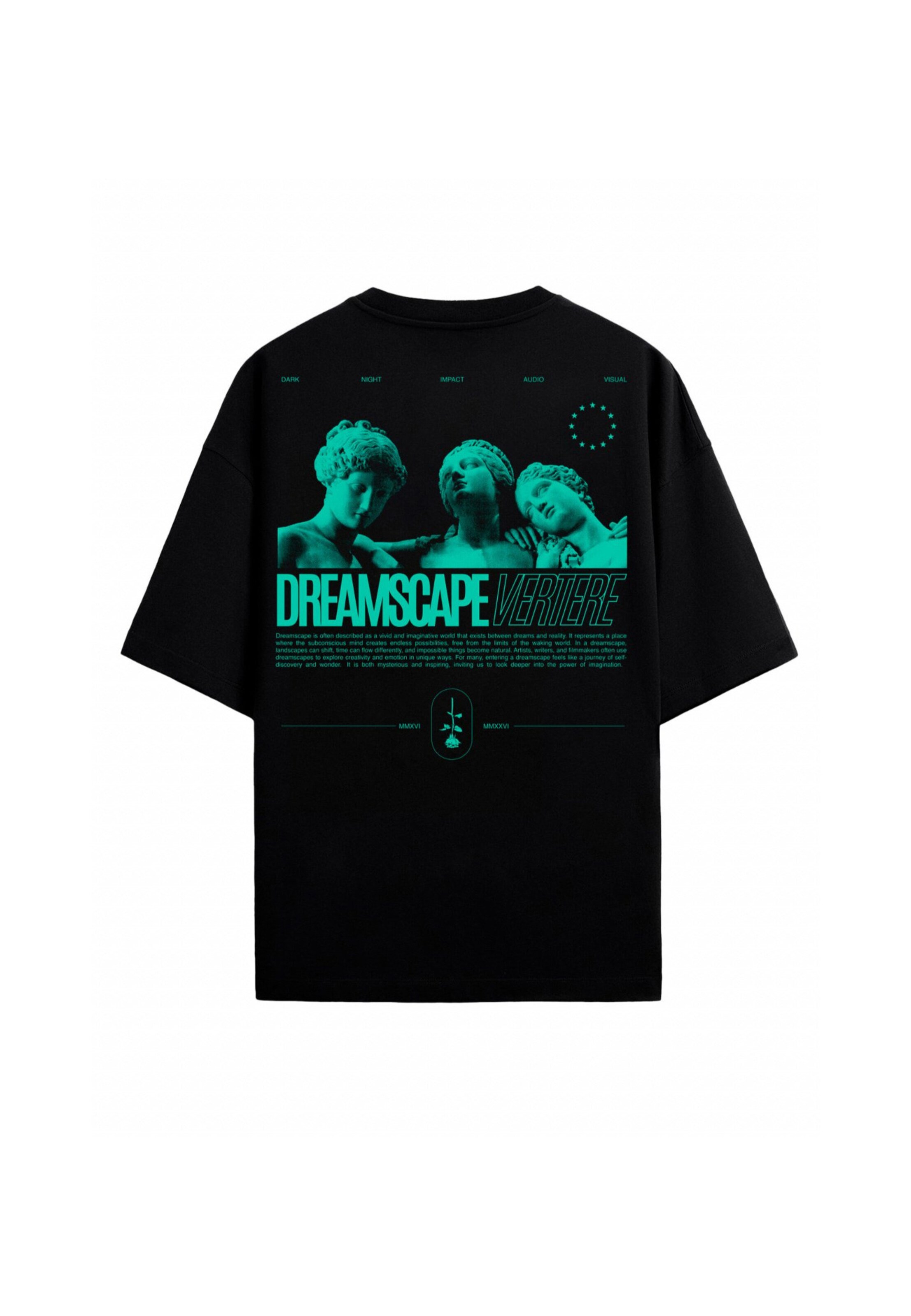 Vertere Berlin Shirt 'DREAMY' in Black: back