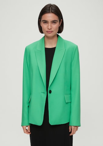 Blazer s.Oliver BLACK LABEL en vert : devant