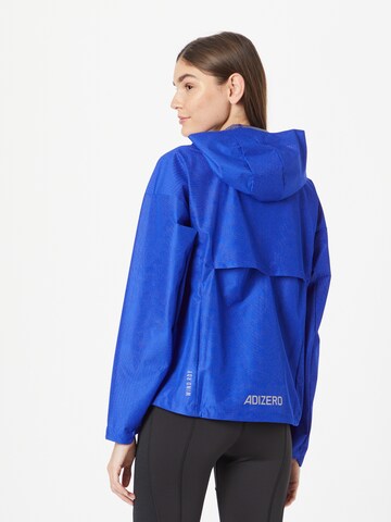 ADIDAS PERFORMANCE Sportjacke 'Adizero ' in Blau